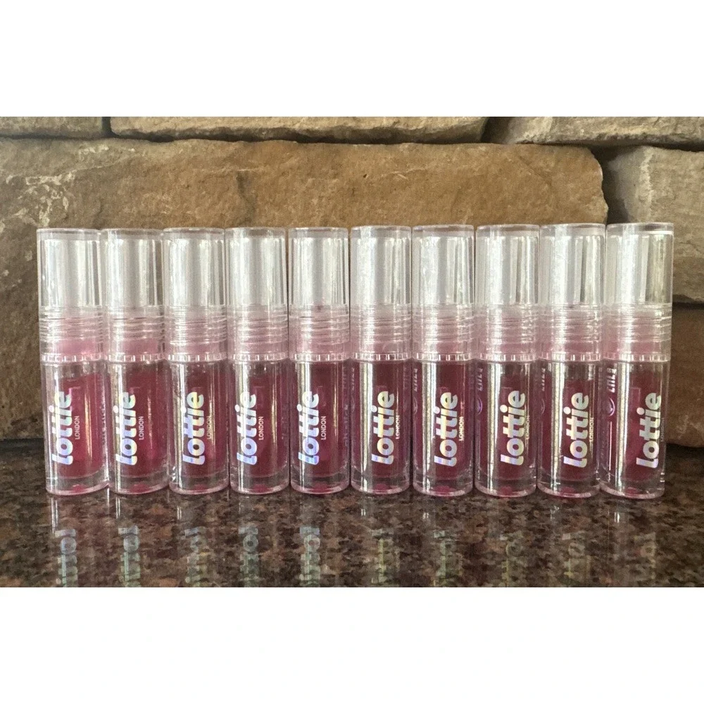 Lottie London Oil‎ Slick Lip Oil Extra Cherries - Sealed Lot Of 10